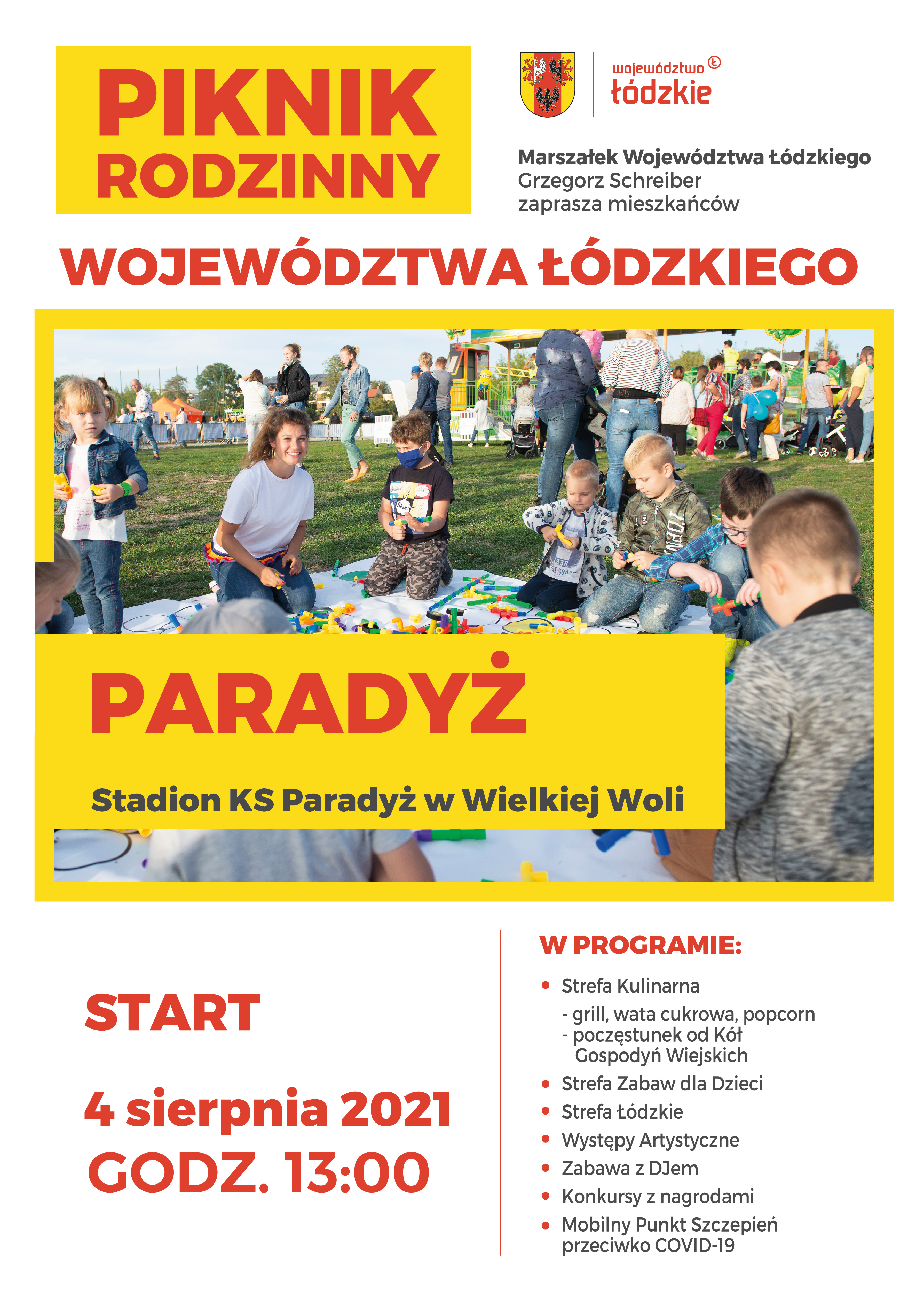 Piknik rodzinny w Paradyżu